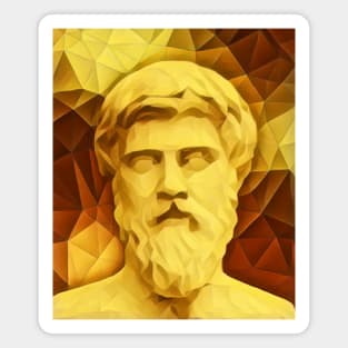 Plutarch Golden Portrait | Plutarch Artwork 9 Magnet